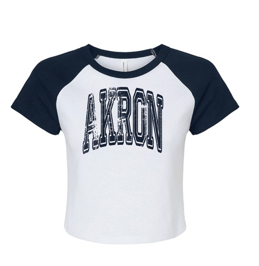 University of Akron Baby Tee