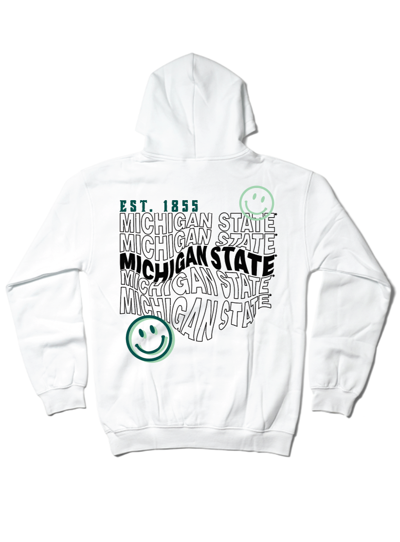 Michigan State Warped Hoodie