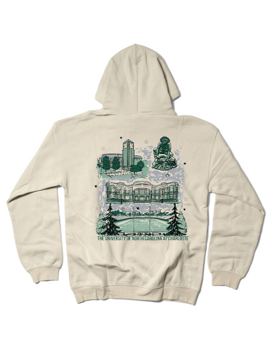 UNC Charlotte Landmark Hoodie