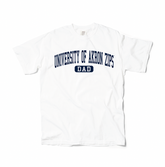 University of Akron Dad Tee