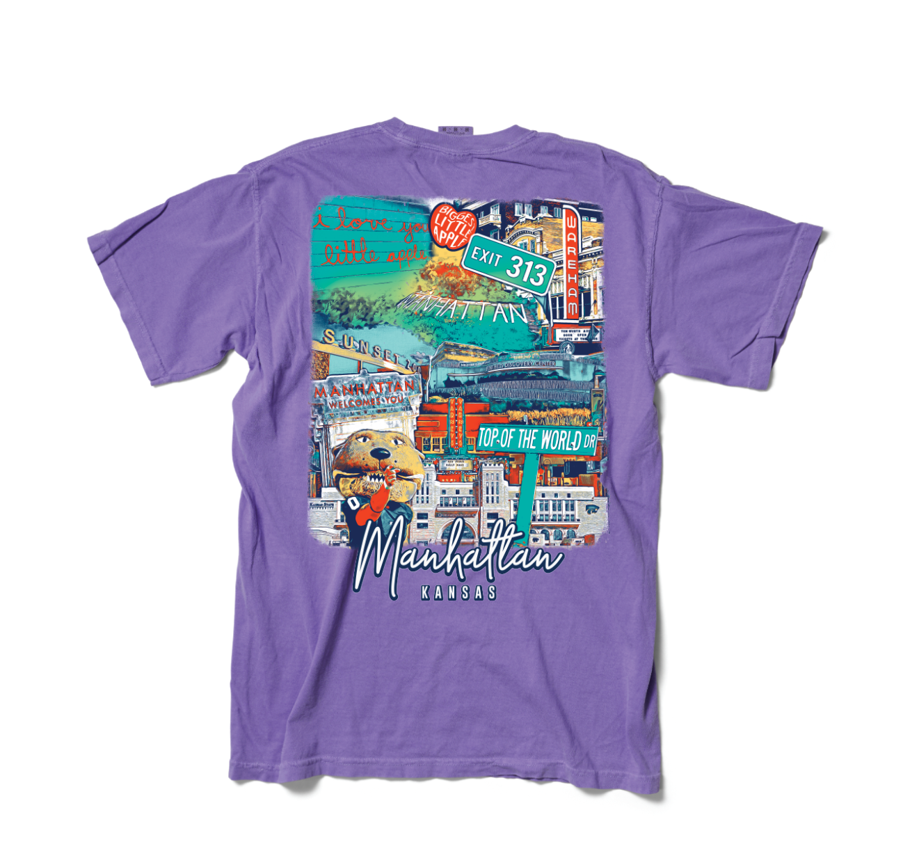 Kansas State Landmark Tee