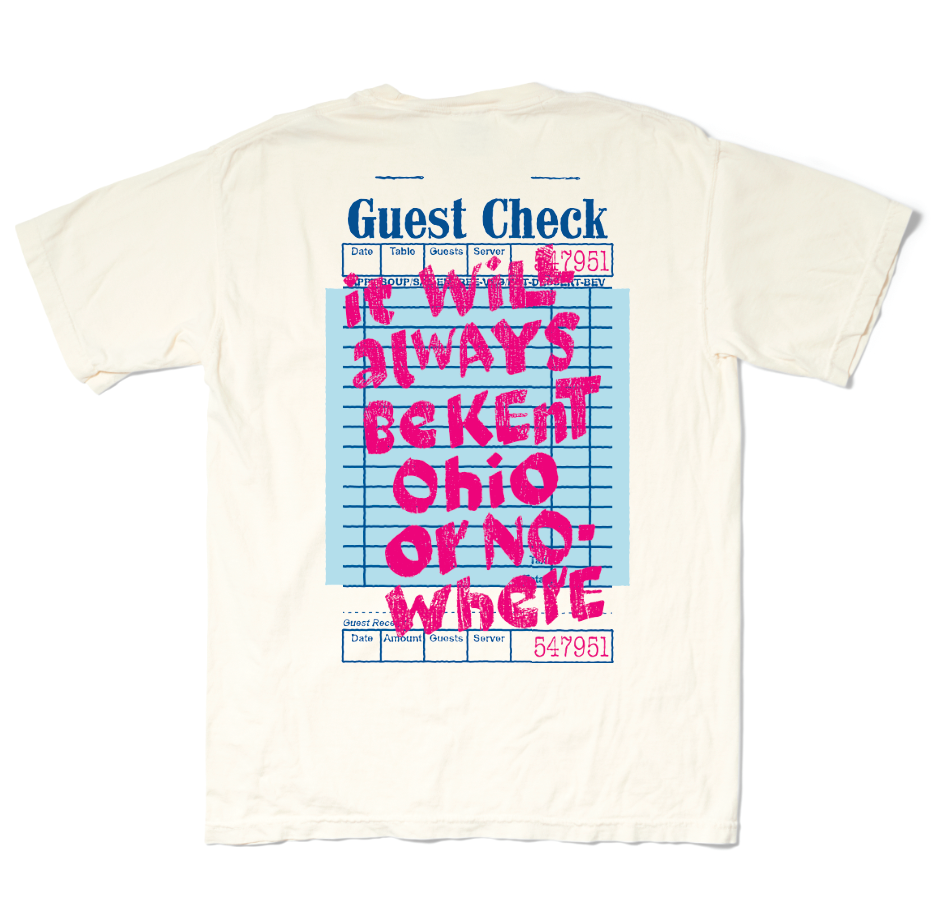 Kent State Check Tee