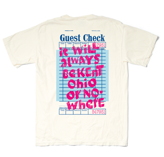 Kent State Check Tee