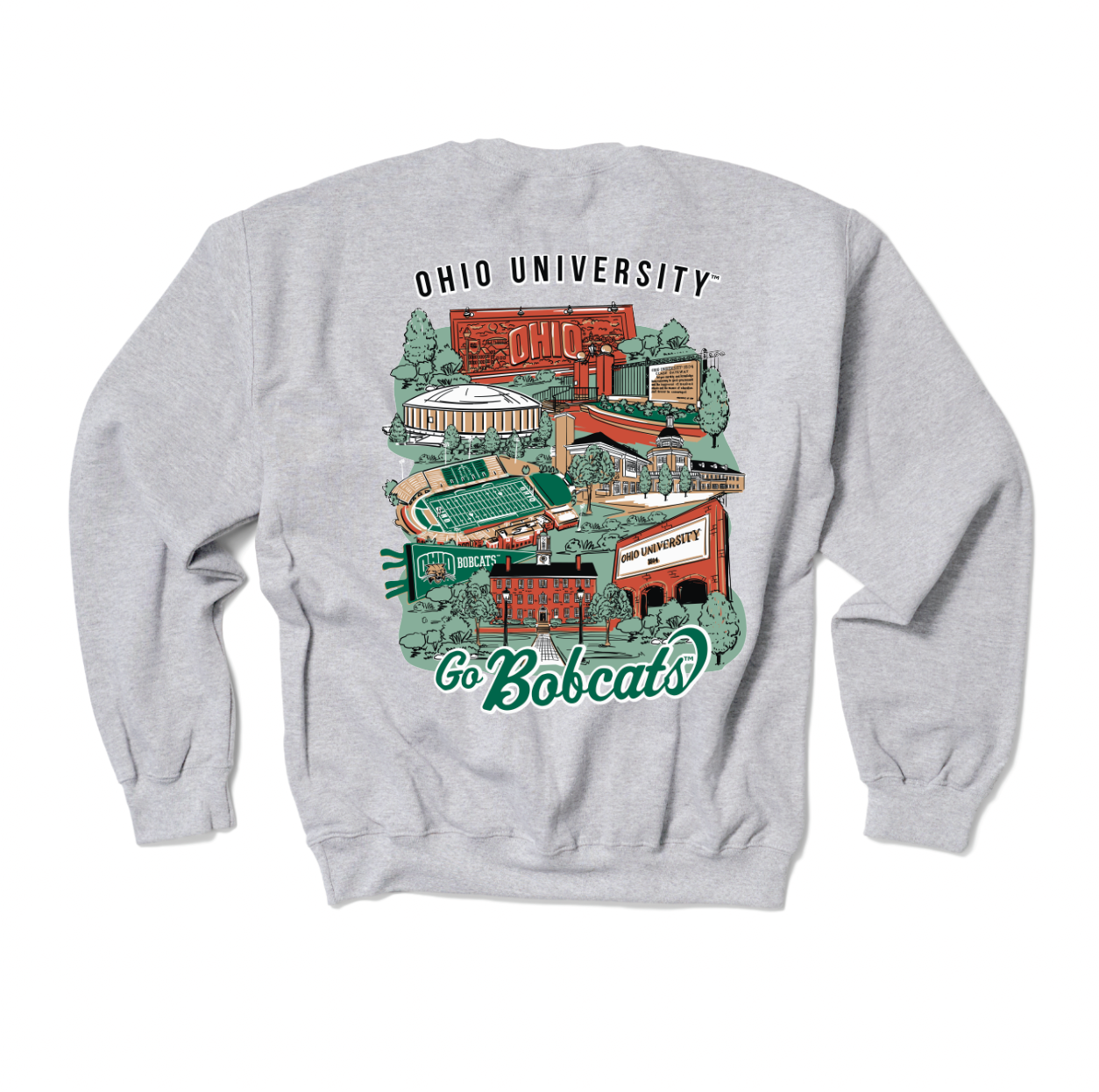 Ohio University Landmark Crewneck