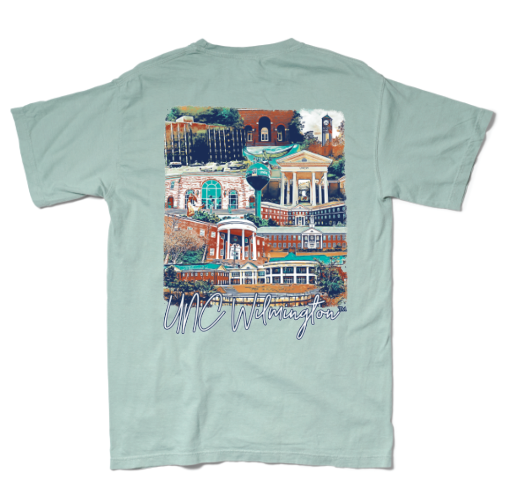 UNC Wilmington Landmark Tee