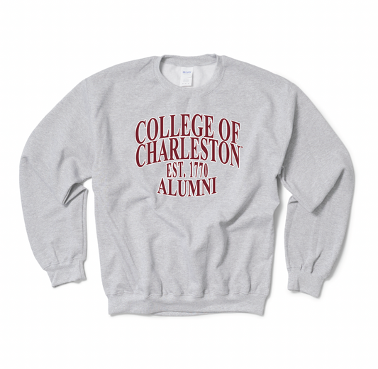 College of Charleston Alumni Crewneck