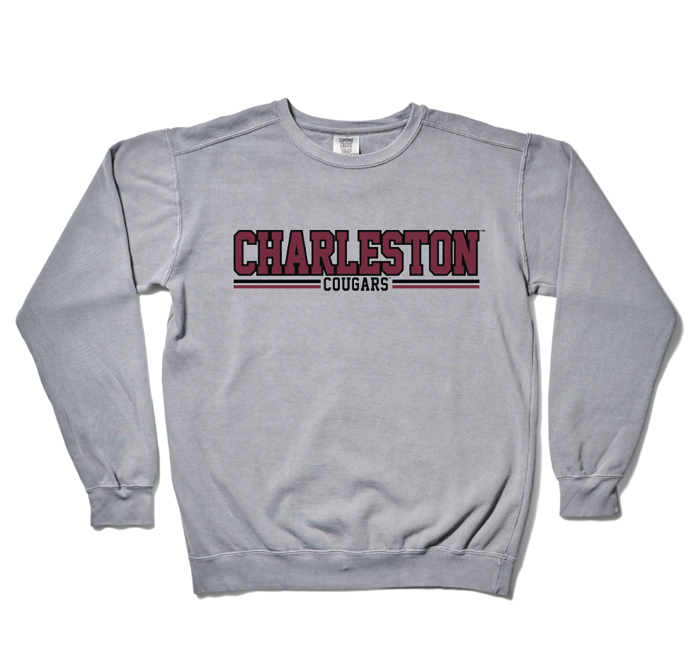 College of Charleston Grey Crewneck