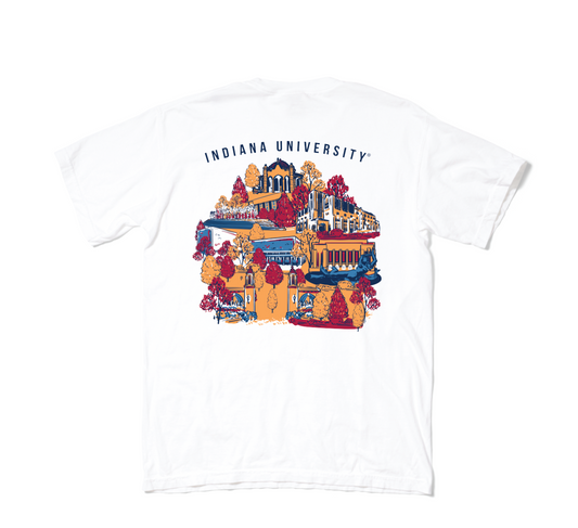 Indiana University Landmark Tee