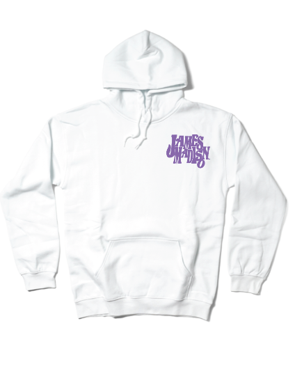 James Madison White Hoodie