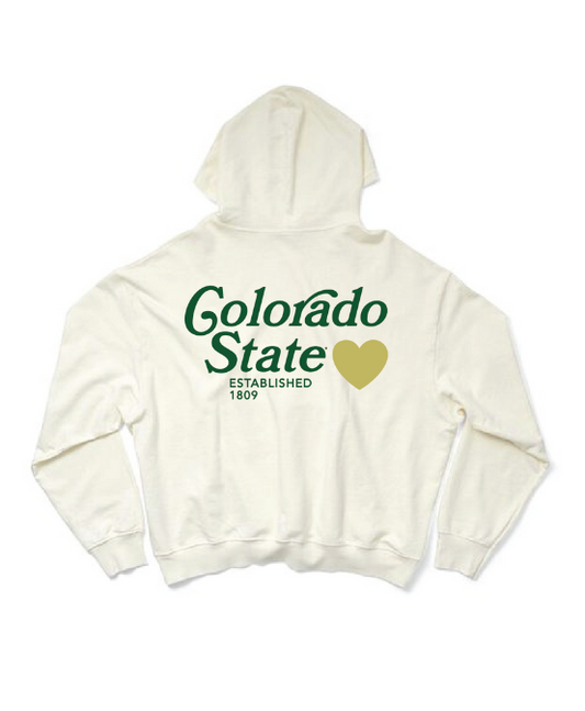 Vanilla Ice Colorado State Heart Matching Set Light Weight Hoodie