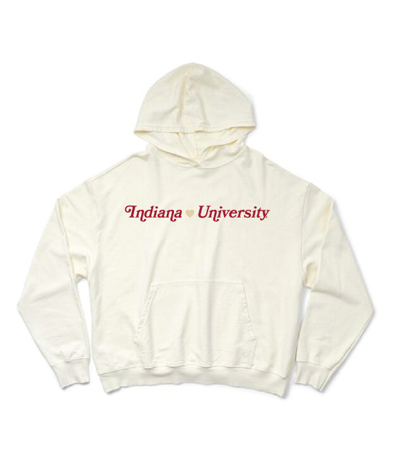 Vanilla Ice Indiana University Heart Matching Set Light Weight Hoodie