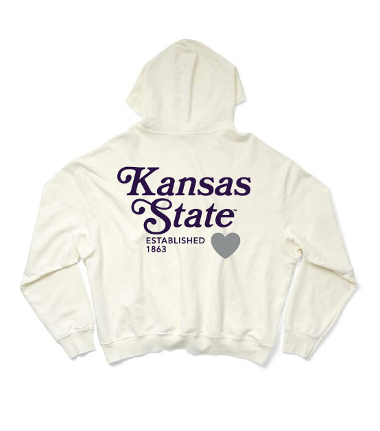 Vanilla Ice Kansas State Heart Matching Set Light Weight Hoodie