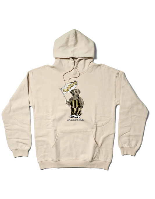 University of Iowa Bear Sand Hoodie