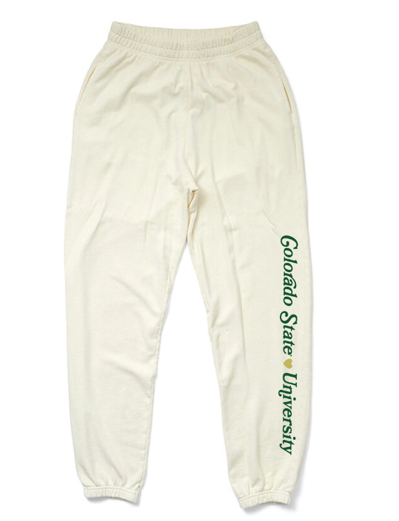 Vanilla Ice Colorado State Heart Matching Set Light Weight Joggers