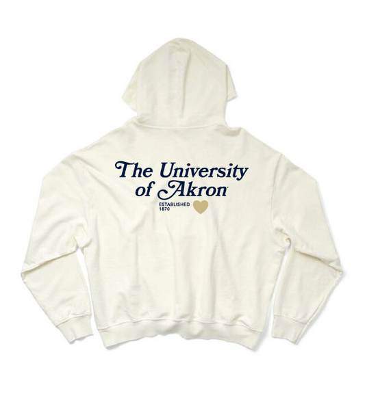 Vanilla Ice University of Akron Heart Matching Set Light Weight Hoodie