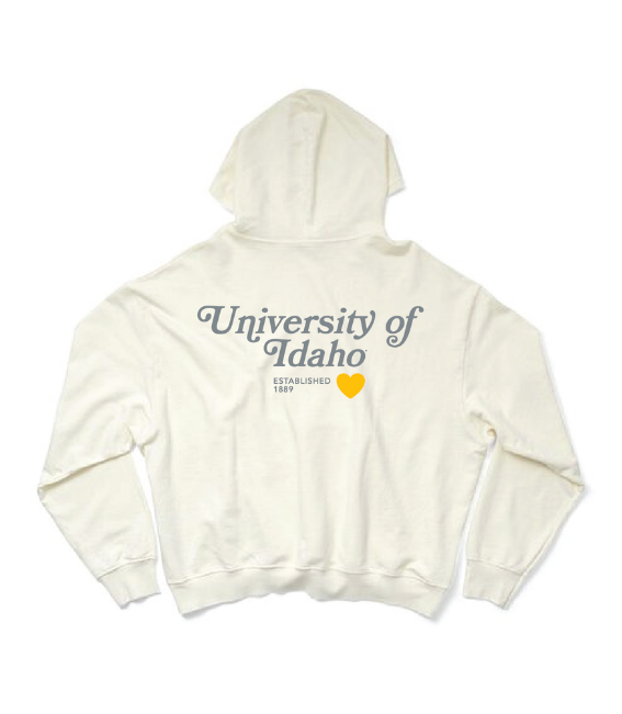 Vanilla Ice University of Idaho Heart Matching Set Light Weight Hoodie