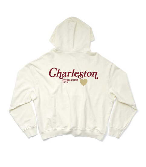 Vanilla Ice College of Charleston Heart Matching Set Light Weight Hoodie