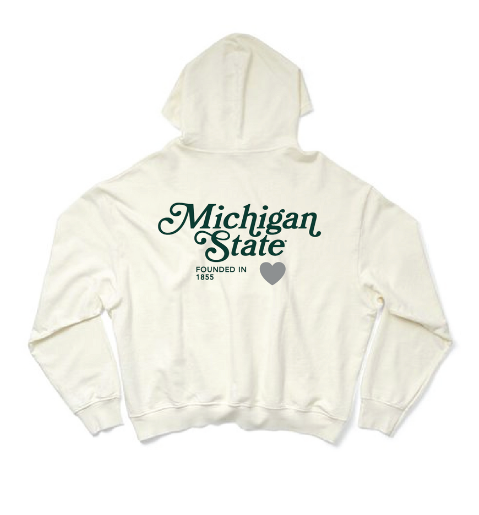 Vanilla Ice Michigan State Heart Matching Set Light Weight Hoodie