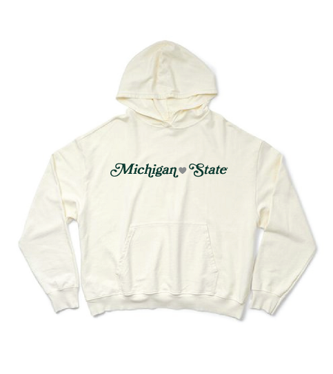 Vanilla Ice Michigan State Heart Matching Set Light Weight Hoodie