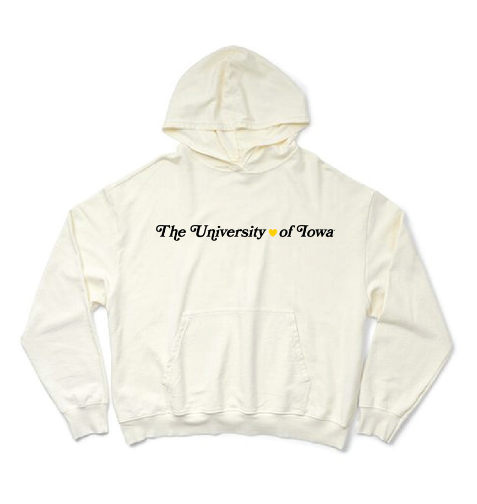 Vanilla Ice University of Iowa Heart Matching Set Light Weight Hoodie