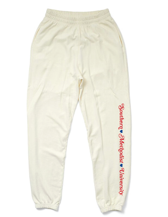 Vanilla Ice Southern Methodist Heart Matching Set Light Weight Joggers