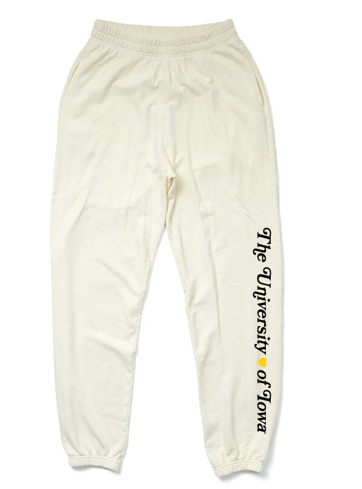 Vanilla Ice University of Iowa Heart Matching Set Light Weight Joggers