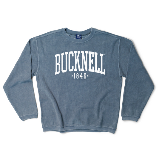 Bucknell Corded Crewneck