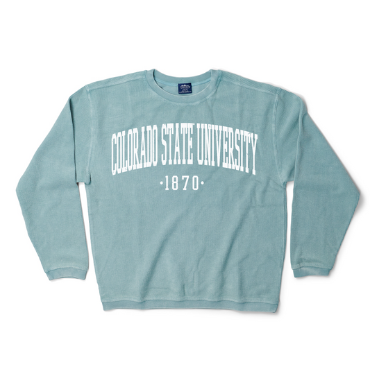 Colorado State Corded Crewneck