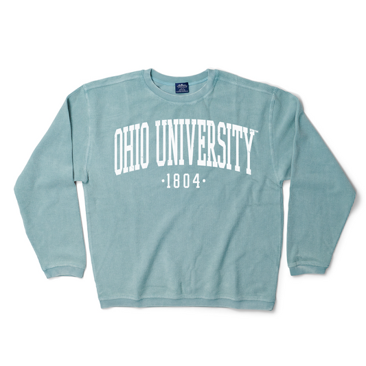 Ohio University Corded Crewneck