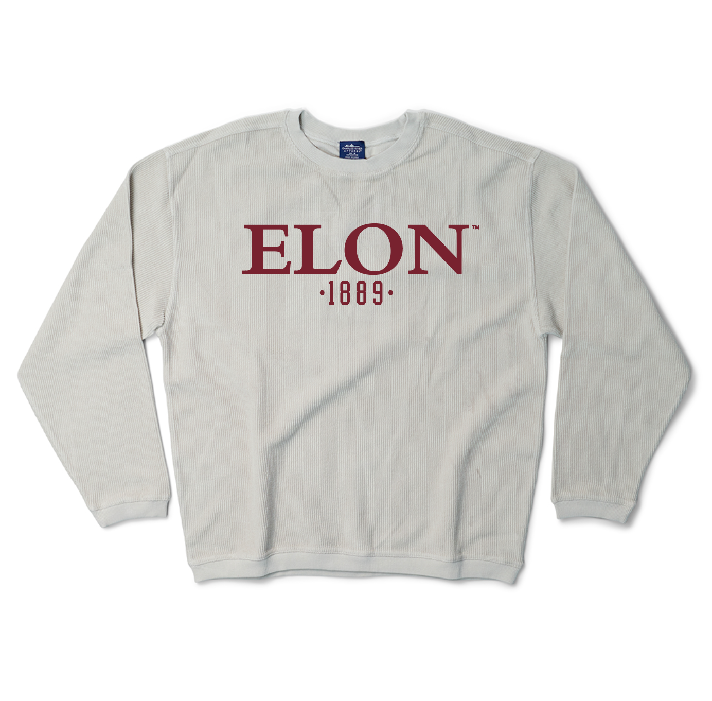 Elon University Corded Crewneck