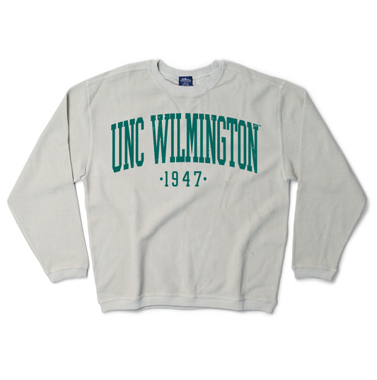 UNC Wilmington Corded Crewneck