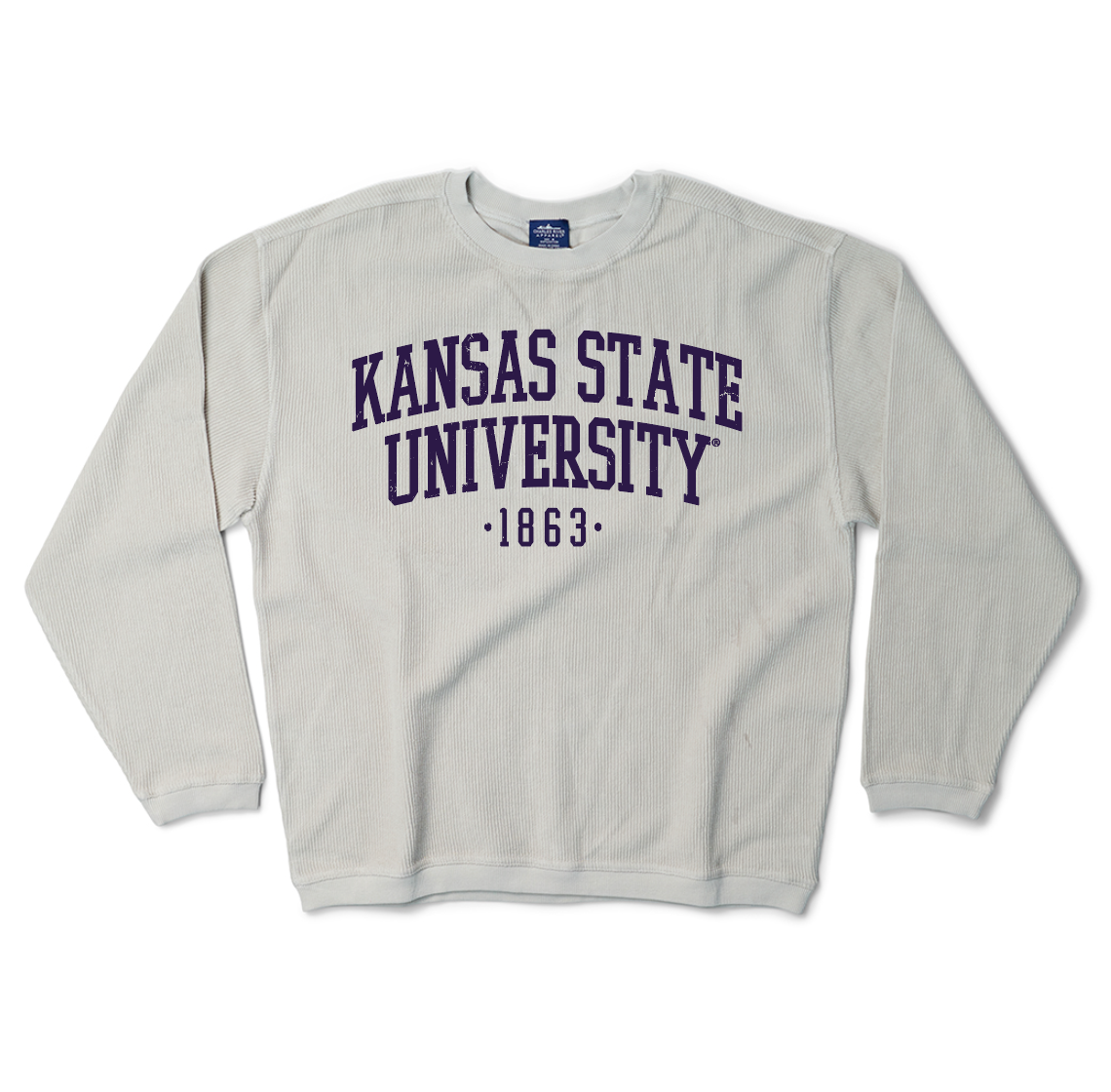 Kansas State Corded Crewneck