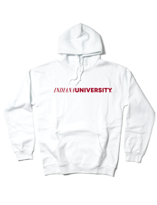 Indiana University Color Block Matching Set Hoodie