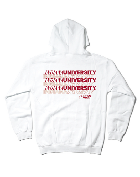 Indiana University Color Block Matching Set Hoodie