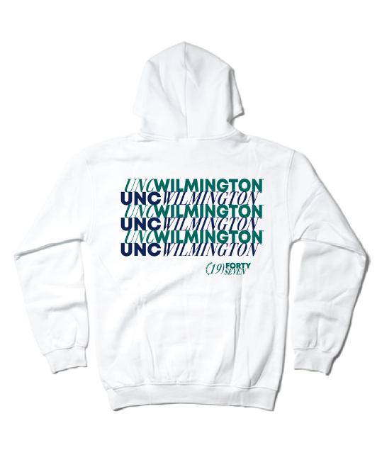 UNC Wilmington Color Block Matching Set Hoodie