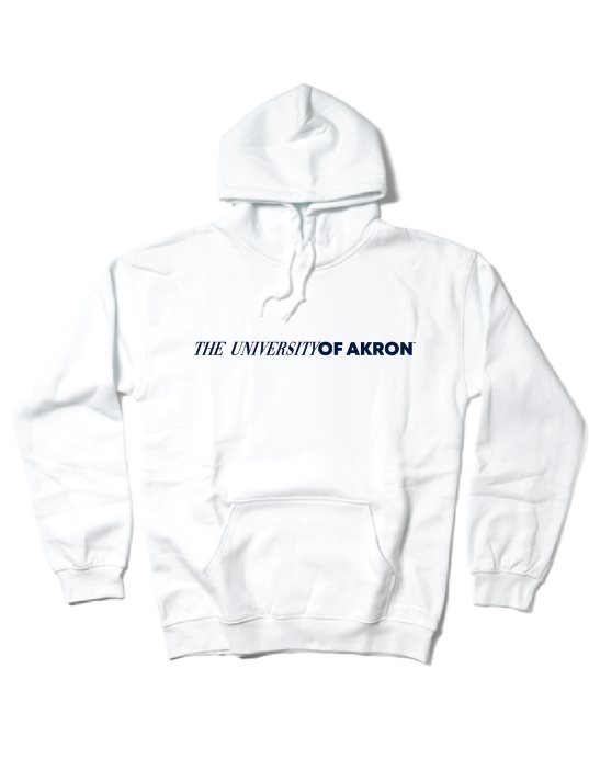 University of Akron Color Block Matching Set Hoodie