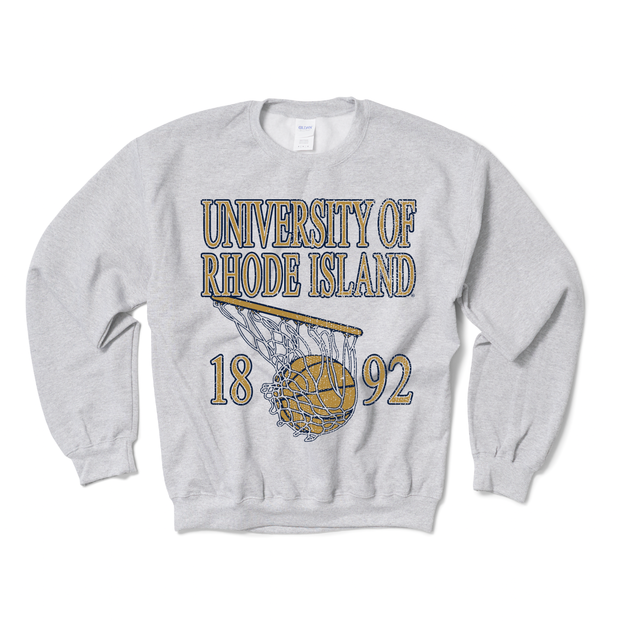 University of Rhode Island Basketball Crewneck