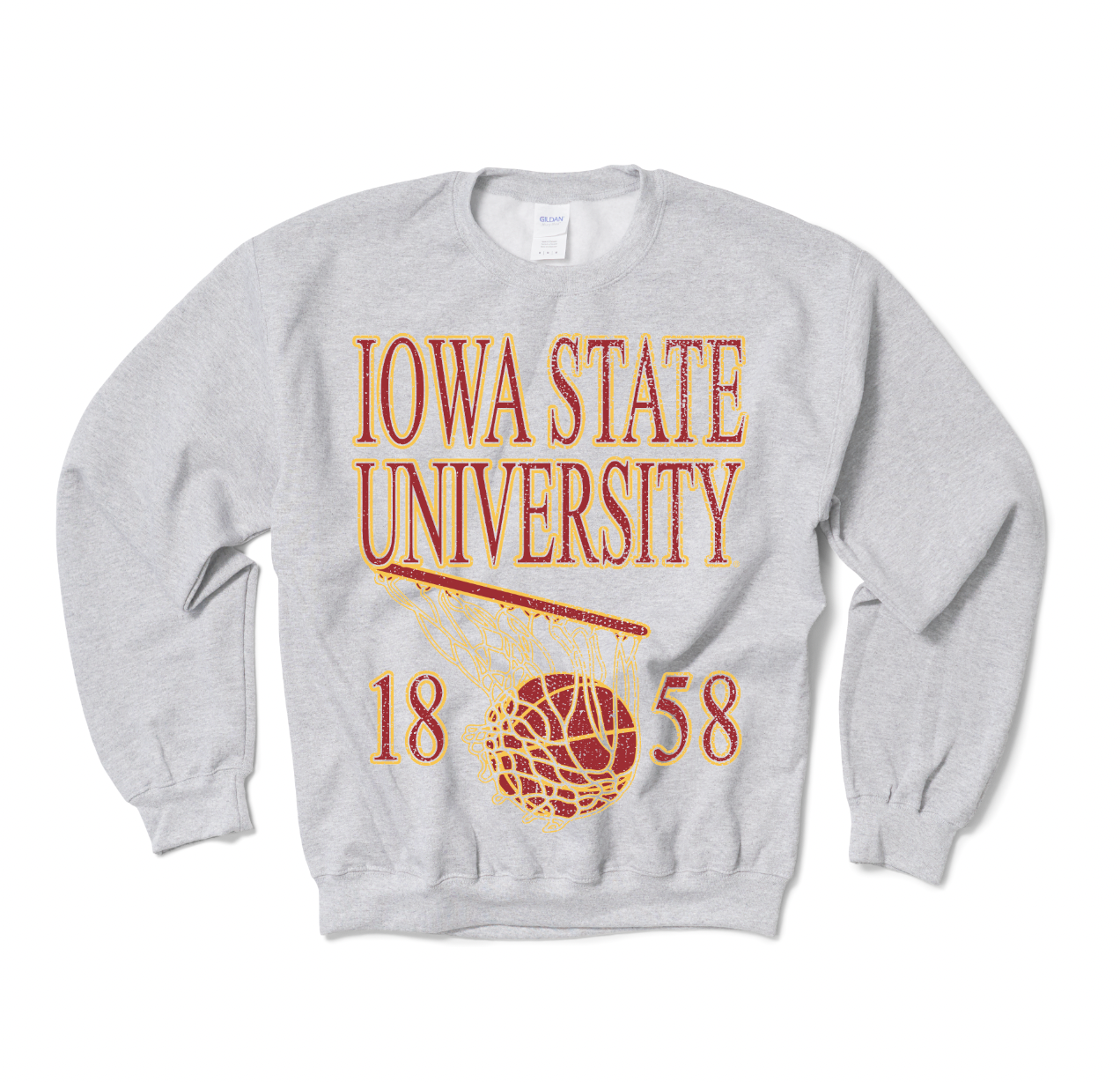 Iowa State Basketball Crewneck