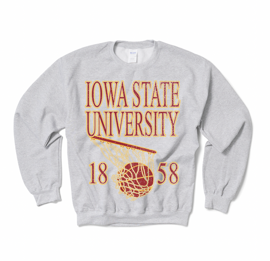 Iowa State Basketball Crewneck