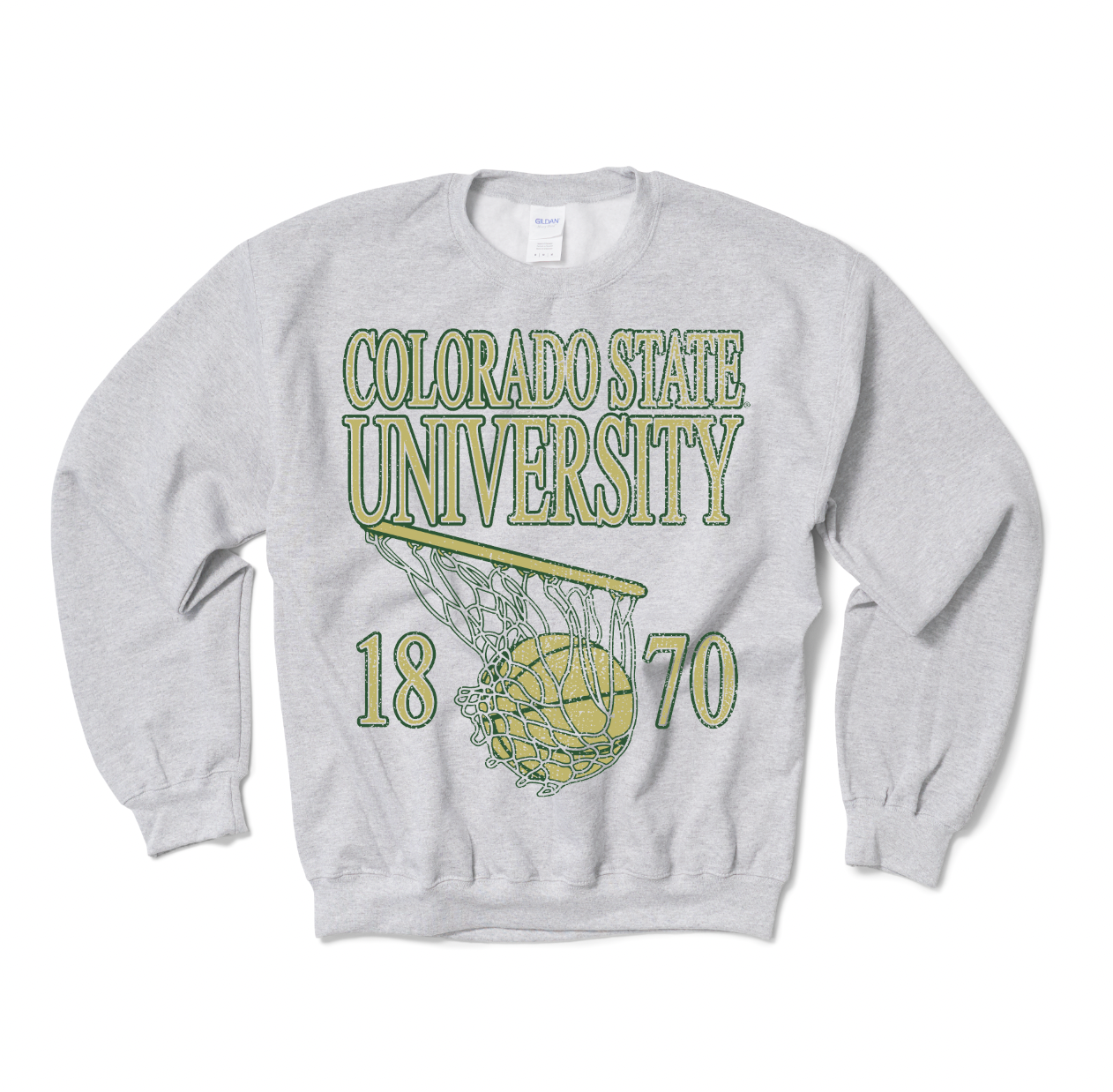 Colorado State Basketball Crewneck