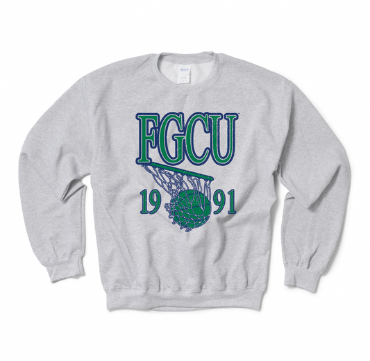 Florida Gulf Coast Basketball Crewneck