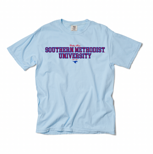 Southern Methodist Vintage Tee