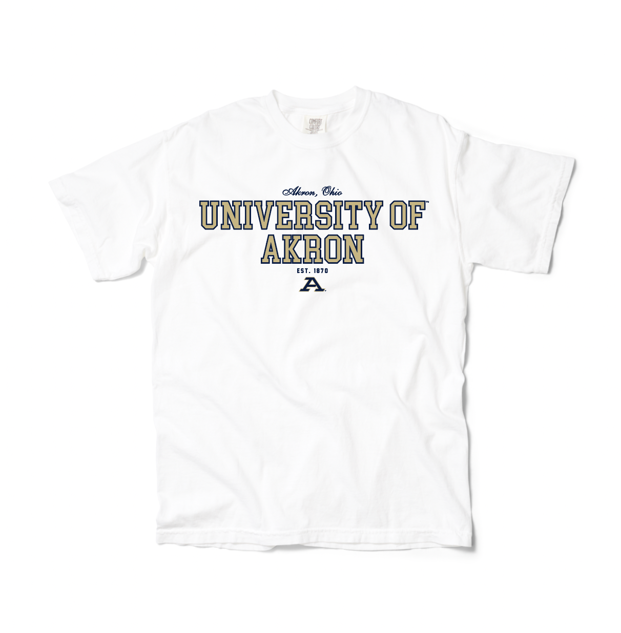 University of Akron Vintage Tee