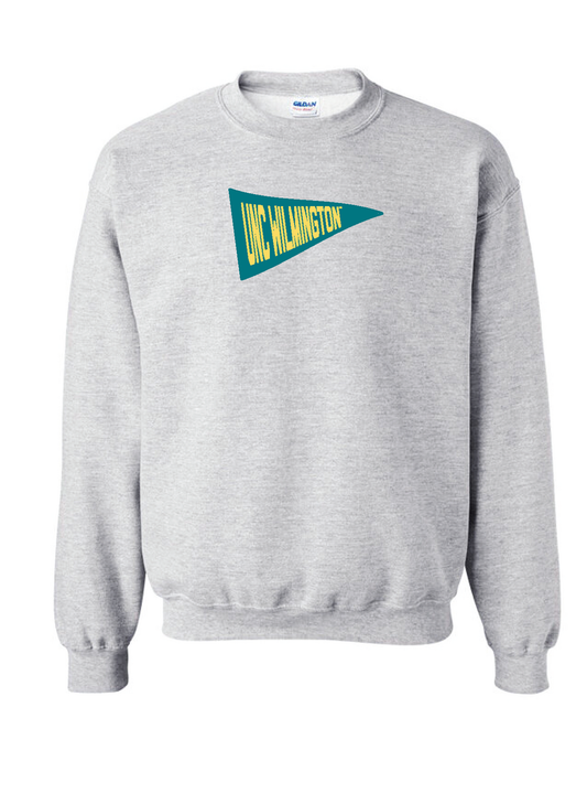 UNC Wilmington Pennant Crewneck