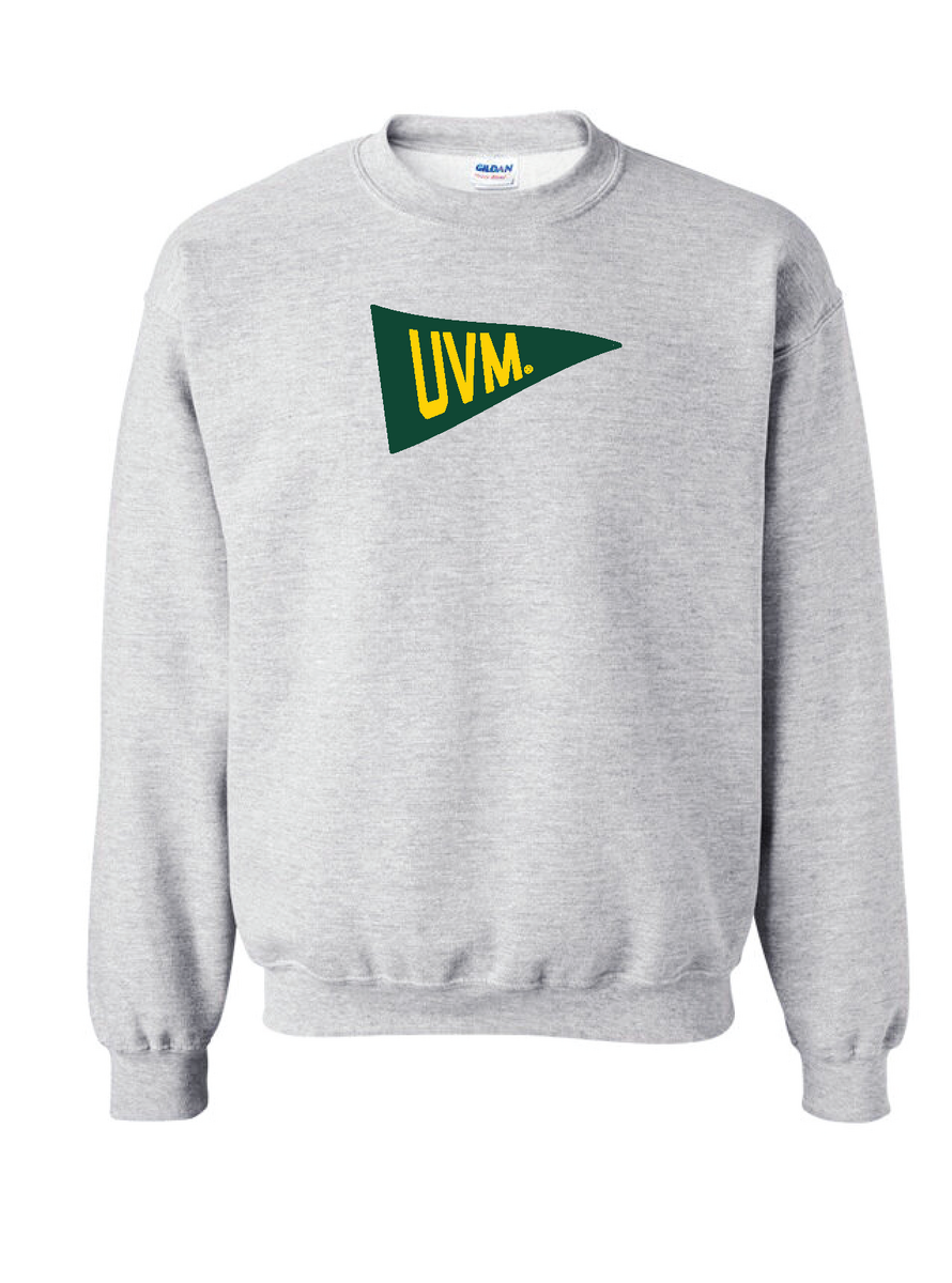 University of Vermont Pennant Crewneck