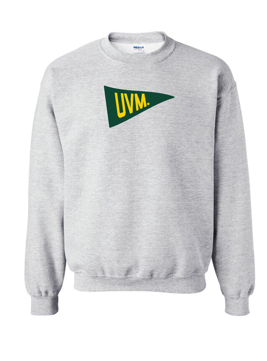 University of Vermont Pennant Crewneck