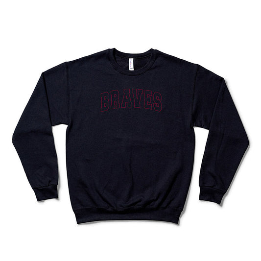 Bradley Embroidered Tone Crewneck