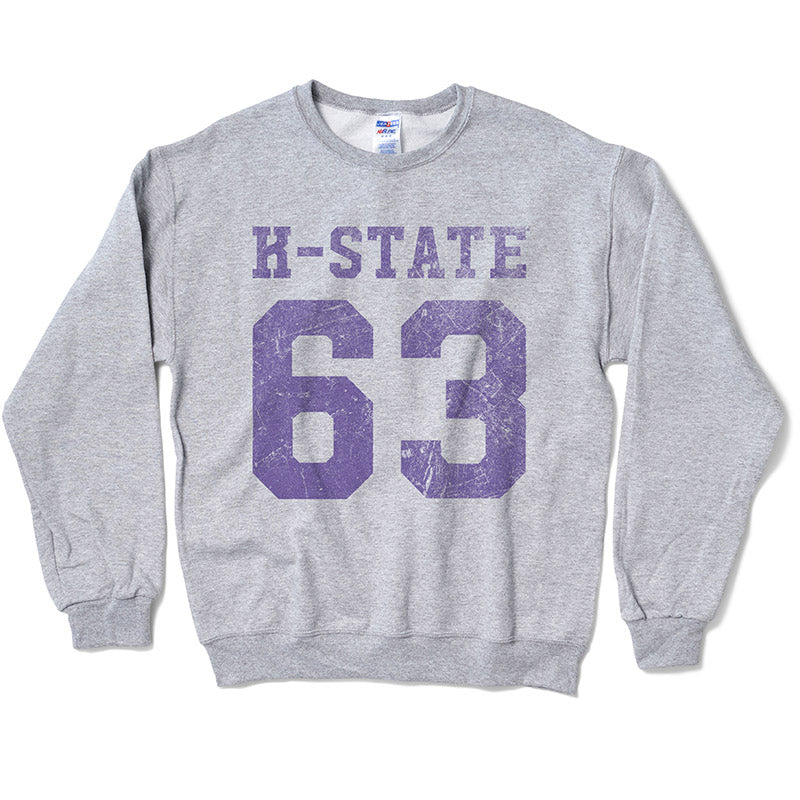 Kansas State Established Crewneck