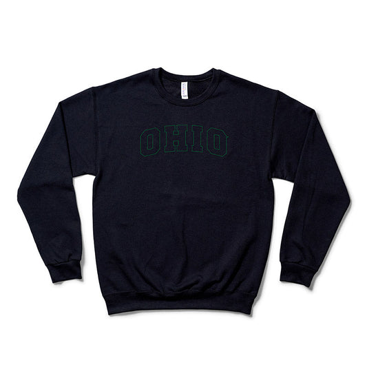 Ohio University Embroidered Tone Crewneck